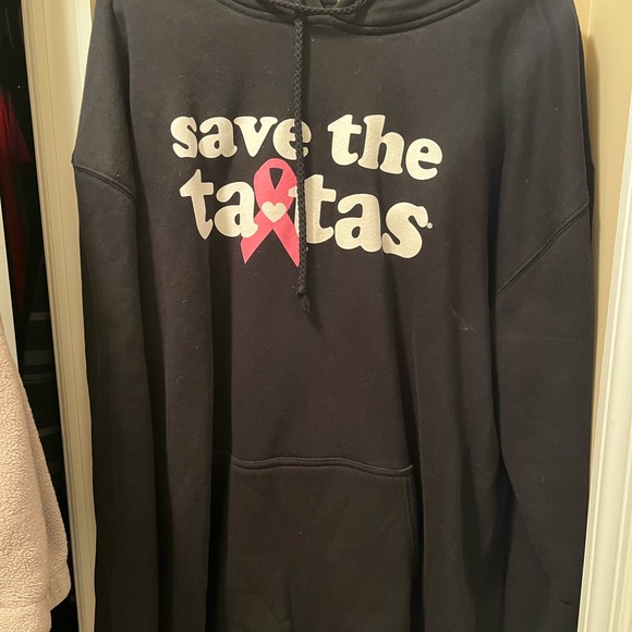 Save The Tatas Sweatshirt Extra Large - Picture 1 of 4